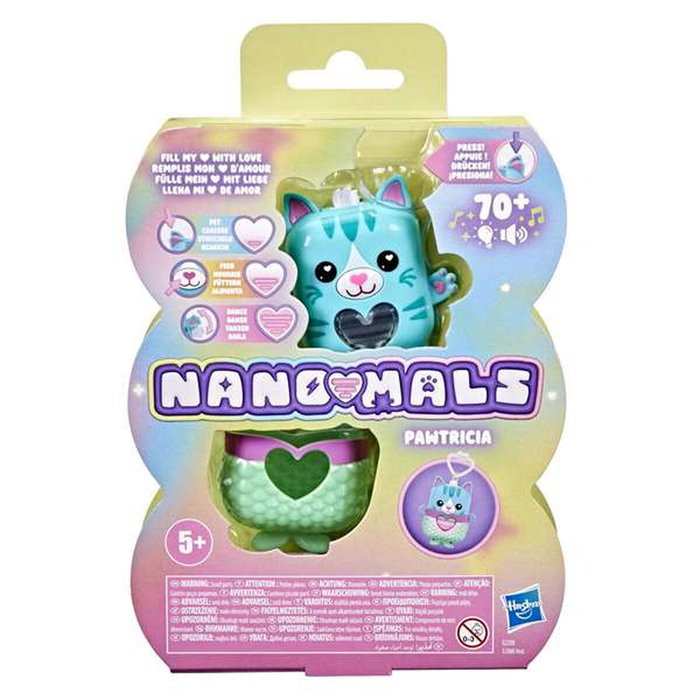 Hasbro Mascota Electrónica Interactiva Nano Mals con 70 Sonidos y Canciones - Modelos surtidos Hasbro Mascota Electrónica Interactiva Nano Mals con 70 Sonidos y Canciones - Modelos surtidos