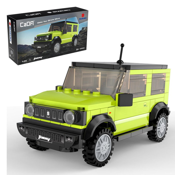 CADA Deqube Suzuki Jimny 1:24 Coche de Bloques 192 Piezas +8 Años CADA Deqube Suzuki Jimny 1:24 Coche de Bloques 192 Piezas +8 Años