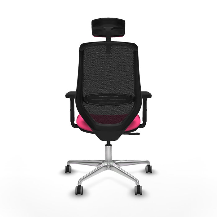 PIQUERAS Y CRESPO Silla de oficina Mardos Rosa con mecanismo Sincro PIQUERAS Y CRESPO Silla de oficina Mardos Rosa con mecanismo Sincro