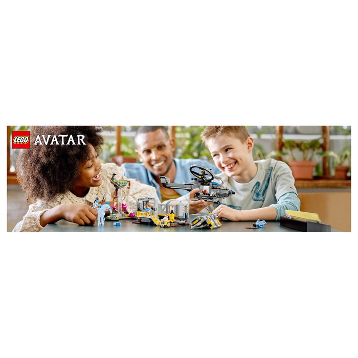 LEGO 75574 Avatar Montañas Flotantes: Sector 26 y Samson de la RDA, Juego de Construcción, 887 Piezas, a Partir de 9 Años