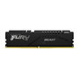 Kingston Memoria RAM DDR5 16GB (2x8GB) 6000MHz CL36 Intel XMP 3.0 / AMD EXPO, Kit de 2 módulos Kingston FURY Beast, 288-pin DIMM