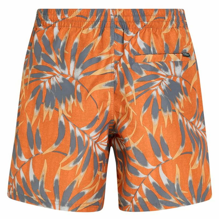 Bañador Hombre O'Neill Cali Floral 16'' Naranja 30