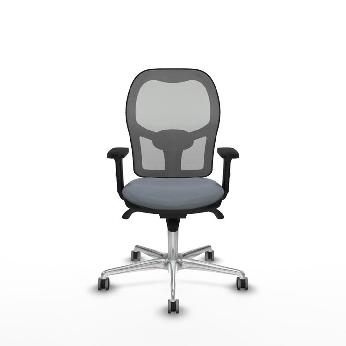 PIQUERAS Y CRESPO Silla de oficina Jorquera con mecanismo Sincro, Gris PIQUERAS Y CRESPO Silla de oficina Jorquera con mecanismo Sincro, Gris