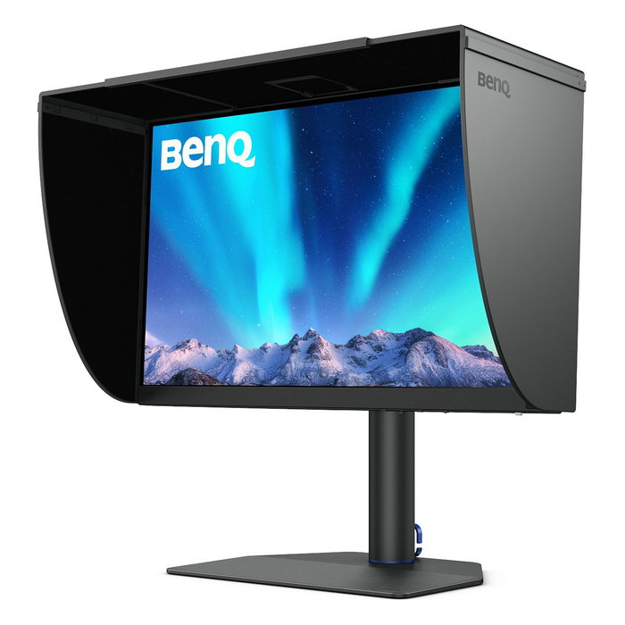BenQ SW272U Monitor Profesional 27" (68.6 cm) 4K UHD 3840x2160 IPS, USB-C con 90W, 2xHDMI, DisplayPort, HDR10, Altura/Pivote/Giro Ajustable, Negro