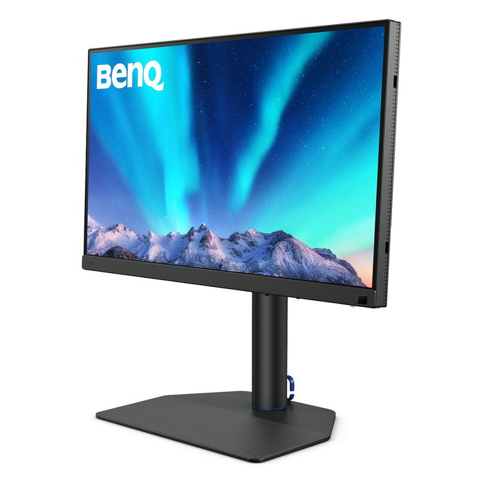 BenQ SW272U Monitor Profesional 27" (68.6 cm) 4K UHD 3840x2160 IPS, USB-C con 90W, 2xHDMI, DisplayPort, HDR10, Altura/Pivote/Giro Ajustable, Negro