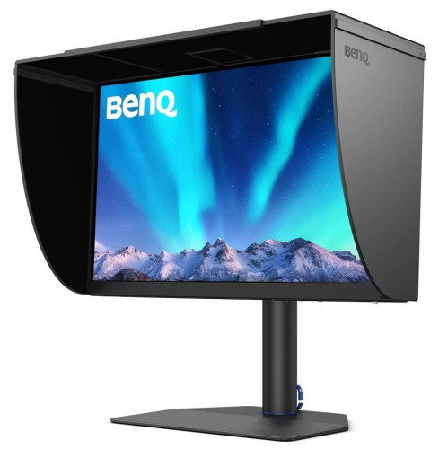BenQ Monitor SW272U (9H.LLFLB.QBE) Monitor Profesional 27" 4K UHD IPS para Fotografía y Edición de Video