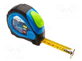 HÖGERT TECHNIK Flexómetro de 5 m y 25 mm de anchura