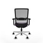 PIQUERAS Y CRESPO Silla de oficina Haches con mecanismo Sincro/Traslack Morado y Gris
