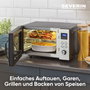 Severin MW 7777 Microondas con función de aire caliente y grill