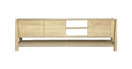 DKD Home Decor Mueble TV Scandi 40 x 60 x 170 cm Acacia