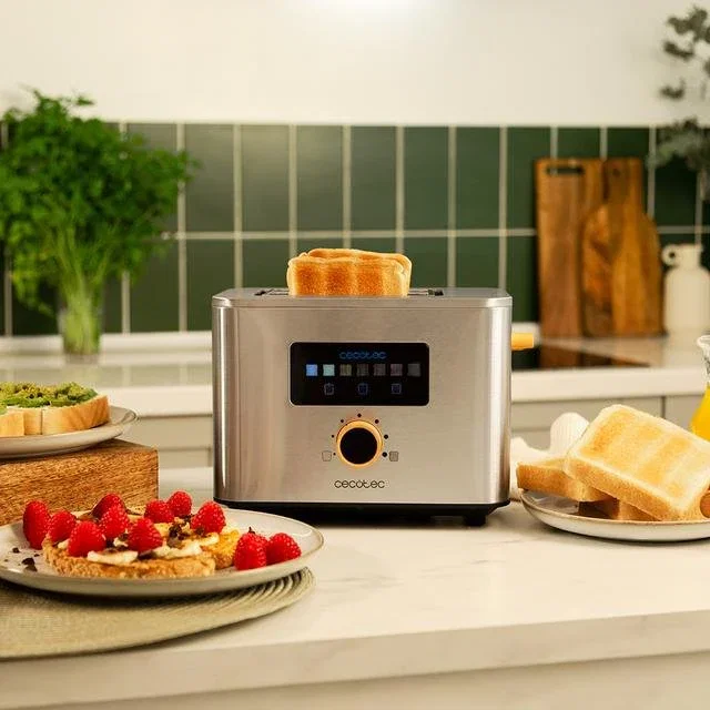 Cecotec Touch&Toast Double 950 W Acero inoxidable