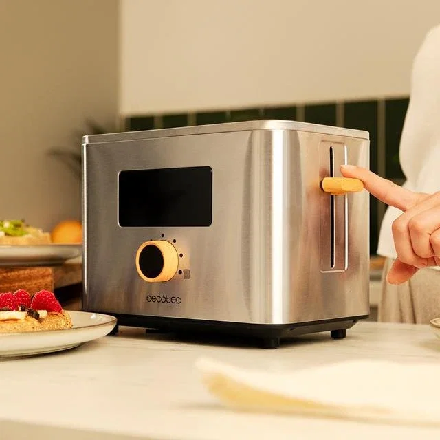 Cecotec Touch&Toast Double 950 W Acero inoxidable