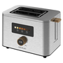 Cecotec 04843 Tostadora de 950 W en Acero Inoxidable para 2 Rebanadas