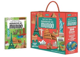 M4 MANOLITO BOOKS EDITORIAL, MONUMENTOS DEL MUNDO PUZLE 200 - M4 MANOLITO BOOKS EDITORIAL