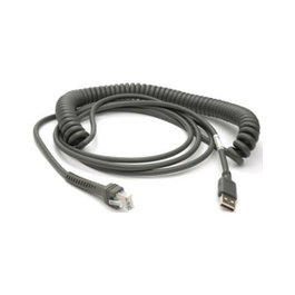 Zebra CBA-U29-C15ZBR Cable USB de 4,57 m con conector USB A