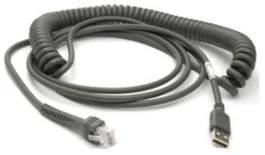 Zebra Cable USB 2.0 USB A Negro 4,57 m CBA-U29-C15ZBR