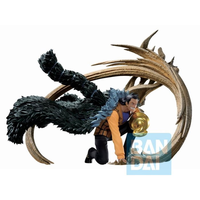 BANPRESTO Figura Ichibansho Crocodile Duel Memories One Piece 7,5cm