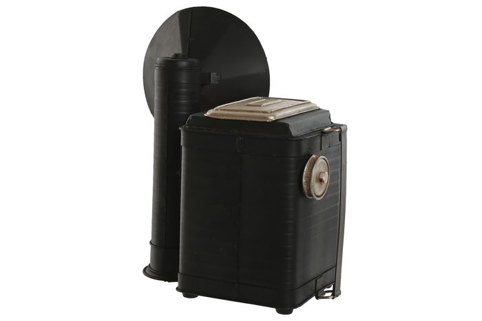 DKD Home Decor Figura Vintage Metal Negro Plateado 25 x 14 x 24 cm