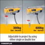 Powerplus Polipasto Eléctrico 1050 W 300/600 kg