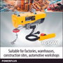 Powerplus Polipasto Eléctrico 1050 W 300/600 kg