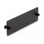 DeLOCK Panel ciego de fibra óptica negro