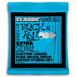 Ernieball Slinky P.Nickel Extra 8-38 Juego de Cuerdas para Guitarra Eléctrica
