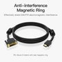 Vention Cable Conversor ABFBF HDMI Macho a DVI-D Macho 1m Negro