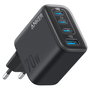 Anker Zolo A121C 70 W Cargador de Pared con 4 Puertos USB-C y USB-A en Negro