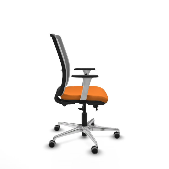 PIQUERAS Y CRESPO Silla de oficina Haches Naranja y Gris PIQUERAS Y CRESPO Silla de oficina Haches Naranja y Gris