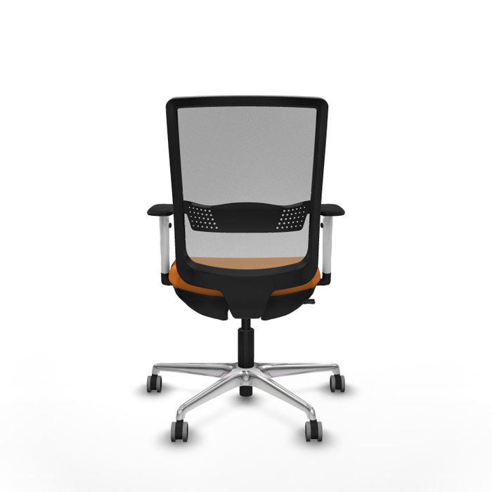 PIQUERAS Y CRESPO Silla de oficina Haches Naranja y Gris PIQUERAS Y CRESPO Silla de oficina Haches Naranja y Gris