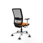 PIQUERAS Y CRESPO Silla de oficina Haches Naranja y Gris