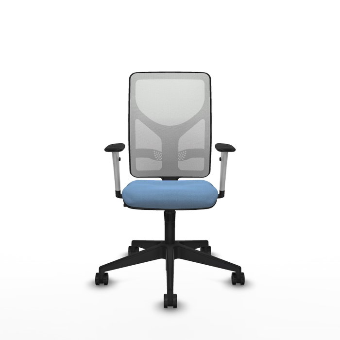 PIQUERAS Y CRESPO Silla de oficina Motilla con mecanismo Sincro, Azul cielo y Blanco PIQUERAS Y CRESPO Silla de oficina Motilla con mecanismo Sincro, Azul cielo y Blanco