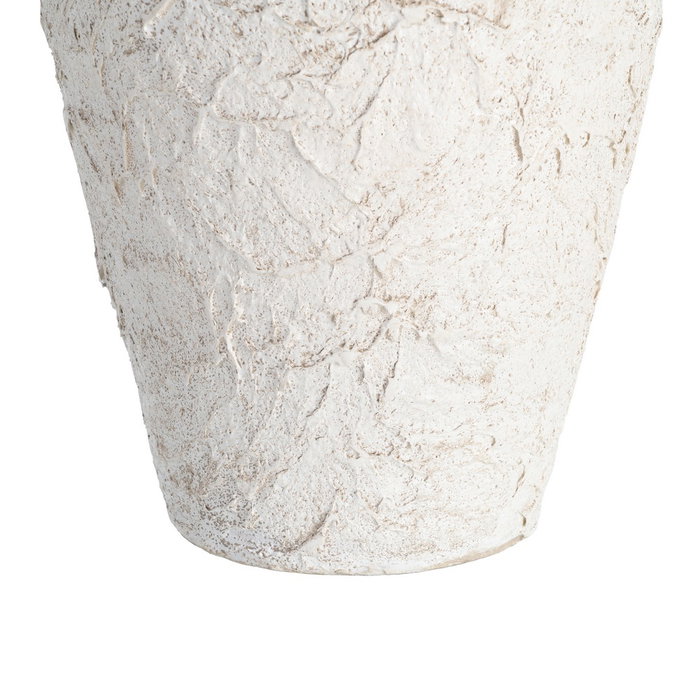 Jarrón Blanco Cerámica Decoración 31 X 31 X 80 cm
