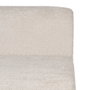 Sillón Beige Tejido Salón 60 X 90 X 63 cm