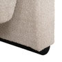Sillón Beige Tejido Salón 60 X 90 X 63 cm