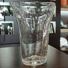 SUMMA PREMIUM BUBBLE Vaso de Vidrio Soplado para Cocteleria, 30 cl, 120 mm Alto, 100 mm Diametro, Colección BUBBLE (Set de 6)