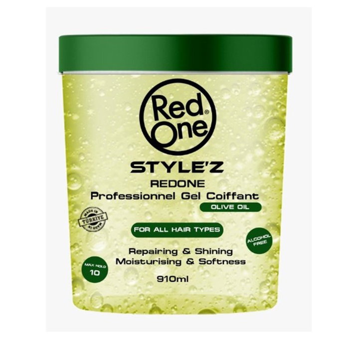 Red One Style'z Professional Hair Olive Oil Gel 910 ml Red One Style'z Professional Hair Olive Oil Gel 910 ml