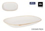 La Mediterranea Bandeja Oval Milkycream 30x17.5x3.2cm MD (Pack de 12)