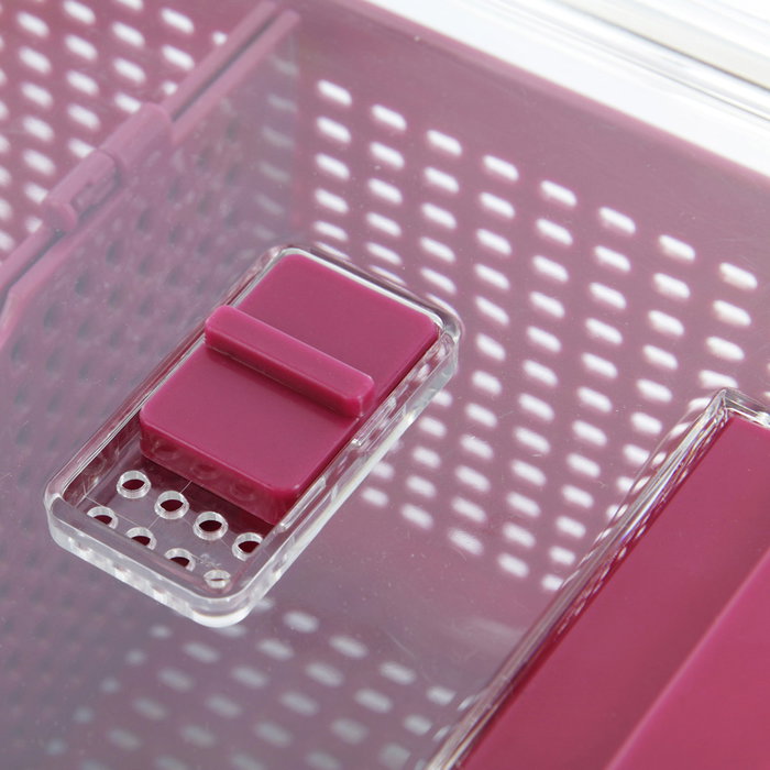 Cook Concept Hermético Nevera con 2 Compartimentos y Cesta Ventilada Coup De Fraiche 28.5x18.5x15.5 cm