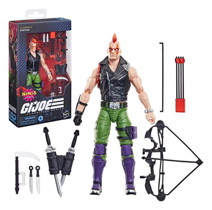 Hasbro G.I. Joe Classified Series Ninja Force Zartan 15 cm Hasbro G.I. Joe Classified Series Ninja Force Zartan 15 cm