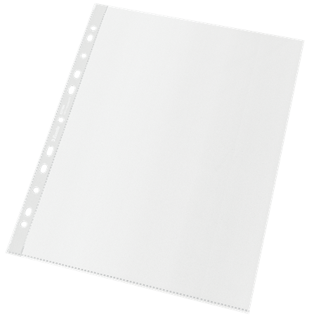 Esselte 627494 Fundas Polipropileno Multitaladro Reforzada A4 Maxi Recycle 70 Micras Transparente