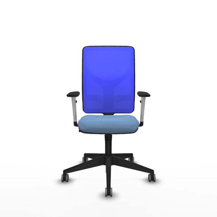 PIQUERAS Y CRESPO Silla de oficina Motilla con mecanismo Sincro, Azul PIQUERAS Y CRESPO Silla de oficina Motilla con mecanismo Sincro, Azul