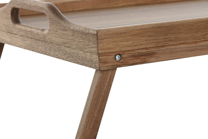 DKD Home Decor Bandeja de Acacia con Patas Natural