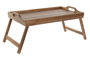 DKD Home Decor Bandeja de Acacia con Patas Natural