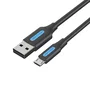 Vention Cable USB 2.0 COLBF USB Macho a Micro USB Macho 1m Negro
