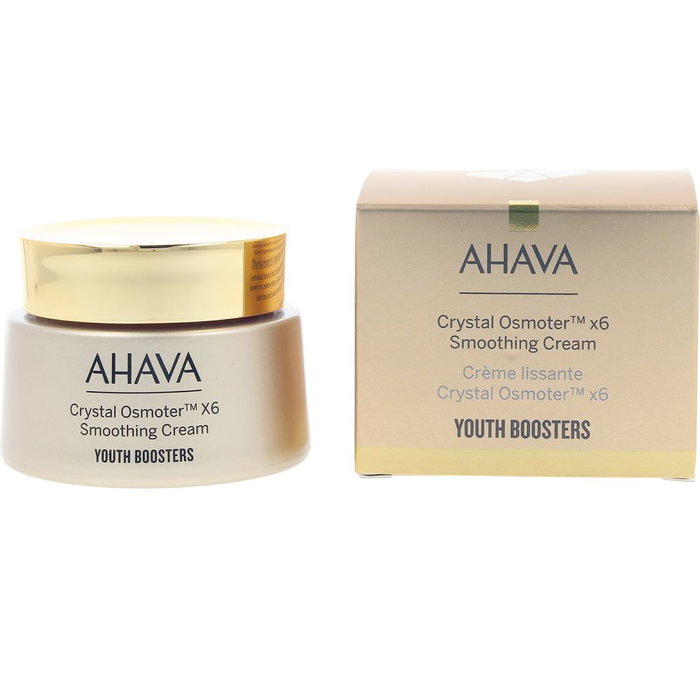 Ahava Crystal Osmoter™ X6 Smoothing Gel-Crema Multifuncional con Jojoba y Minerales del Mar Muerto - 50 ml