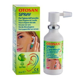 Otosan Spray para Oídos con Extractos de Plantas Ecológicas, Aloe Vera, Árbol del Té, Limón, Manzanilla, Caléndula y Malva, 50ml