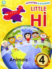 Little hi! 4 activities & stickers, VV.AA - NADAL EDARCA EDITORIAL
