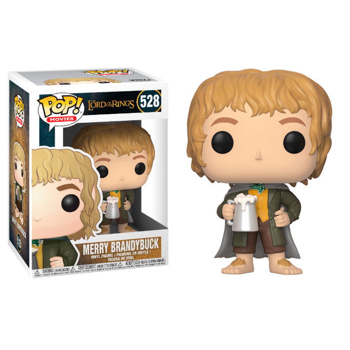Funko Figura POP! Movies Merry Brandybuck de El Señor de los Anillos