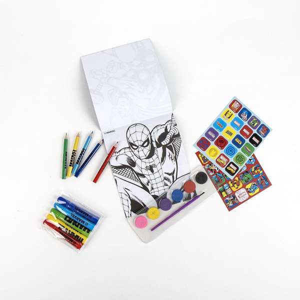 Cerdá Mochila Coloreable Avengers 22.0 x 23.0 x 7.0 cm Rosa